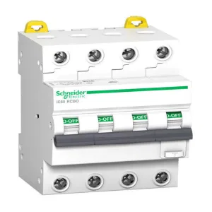 Дифавтомат Schneider Electric Acti9 4P 25А ( C ) 6 кА, 300 мА ( A ), A9D52425 (ШНАЙДЕР) Дифавтомат Schneider Electric Acti9 4P 25А ( C ) 6 кА, 300 мА ( A ), A9D52425 (ШНАЙДЕР)