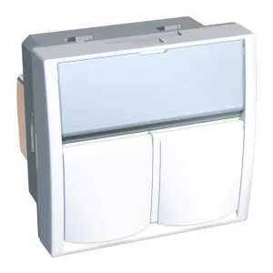 Schneider Electric ALB44325N розетка компьютерная 2×RJ45 Cat.5E, белая, Altira (ШНАЙДЕР) Schneider Electric ALB44325N розетка компьютерная 2×RJ45 Cat.5E, белая, Altira (ШНАЙДЕР)