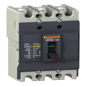 Силовой автомат Schneider Electric Easypact EZC 100, TM-D, 30кА, 3P, 75А (ШНАЙДЕР) Силовой автомат Schneider Electric Easypact EZC 100, TM-D, 30кА, 3P, 75А (ШНАЙДЕР)