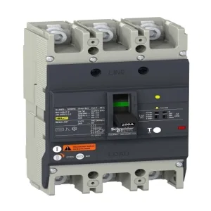 Силовой автомат Schneider Electric Easypact EZC 250, TM-D c диф защитой, 36кА, 3P, 175А (ШНАЙДЕР) Силовой автомат Schneider Electric Easypact EZC 250, TM-D c диф защитой, 36кА, 3P, 175А (ШНАЙДЕР)