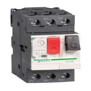 Силовой автомат для защиты двигателя Schneider Electric TeSys GV2 0.63А 3P, термомагнитный расцепитель (ШНАЙДЕР) Силовой автомат для защиты двигателя Schneider Electric TeSys GV2 0.63А 3P, термомагнитный расцепитель (ШНАЙДЕР)