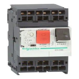 Силовой автомат для защиты двигателя Schneider Electric TeSys GV2 0.63А 3P, термомагнитный расцепитель (ШНАЙДЕР) Силовой автомат для защиты двигателя Schneider Electric TeSys GV2 0.63А 3P, термомагнитный расцепитель (ШНАЙДЕР)