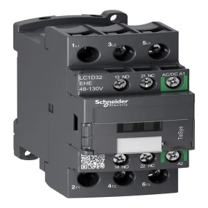 КОНТАКТОР D 3P AC3 440В 32A, КАТУШКА УПР. 48-130В AC/DC, ЗАЖИМ ПОД ВИНТ (ШНАЙДЕР) КОНТАКТОР D 3P AC3 440В 32A, КАТУШКА УПР. 48-130В AC/DC, ЗАЖИМ ПОД ВИНТ (ШНАЙДЕР)