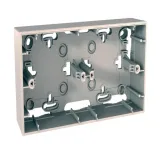 Schneider Electric Unica MGU8.004.25 Коробка для накладного монтажа 2-ная, бежевый