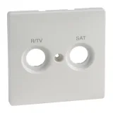 Schneider Electric Merten System Design MTN299619 - накладка на ТВ/радио розетку, белый