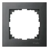 Schneider Electric MTN4010-3614, 1-постовая рамка, антрацит