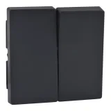 Schneider Electric MTN433514 — двойная клавиша, антрацит