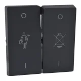 Клавиша двойная Schneider Electric MERTEN SYSTEM M, антрацит