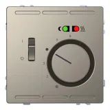 Schneider Electric MTN5764-6050 термостат для тёплого пола, никель