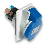 Schneider Electric PKY16F423, промышленная розетка, 16 А, 2P+E, IP44, угловая