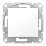 Schneider Electric SDN0420121 кнопка 1-клавишная, скрытый монтаж, белый