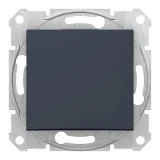 Schneider Electric SDN0700170 кнопочный выключатель, графит, Sedna