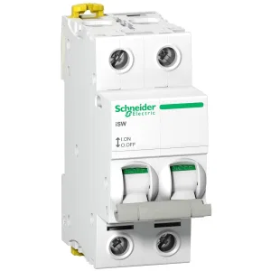 Schneider Electric Acti 9 A9S65291, выключатель нагрузки iSW, 2 полюса, 100 А (ШНАЙДЕР) Schneider Electric Acti 9 A9S65291, выключатель нагрузки iSW, 2 полюса, 100 А (ШНАЙДЕР)