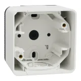 Schneider Electric MUR39911 Mureva Styl 1-постовой бокс для накладного монтажа, белый, IP55
