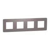 NU280816 SE UNICA STUDIO РАМКА 4-постовая, ШОКОЛАД/белый