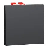 Schneider Electric NU320554 перекрёстный переключатель, 2 модуля, антрацит